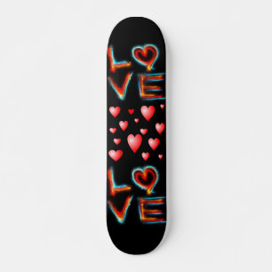Skateboard kärlek bräda 20,5 cm