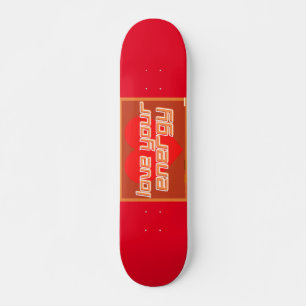 Skateboard "KÄRLEK DIUR ENERGY"