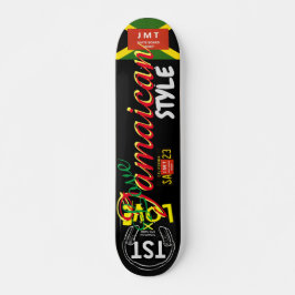 Skateboard kärlek JAMAICAN STIL, 7 ¾ tum Deck