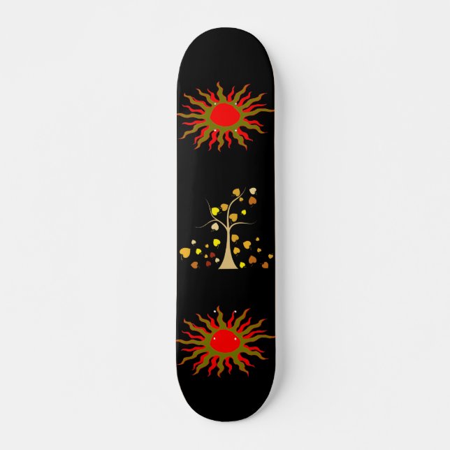 Skateboard kärlek Träd (Framsida)