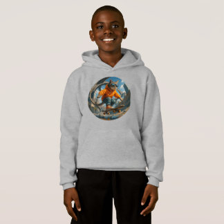 Skateboard Kat Hoodie – Vrijheid in Beweging T Shirt