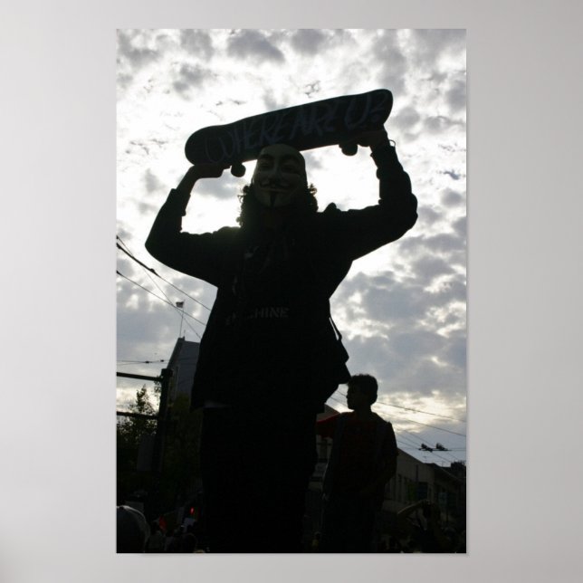 Skateboard Kung Poster (Framsidan)