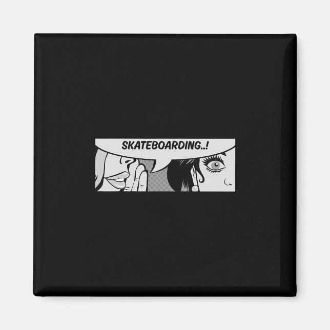 Skateboard - Kvinnor som viskar - Skateboard - Co Magnet (Framsidan)