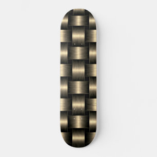 Skateboard Lattice Design guld