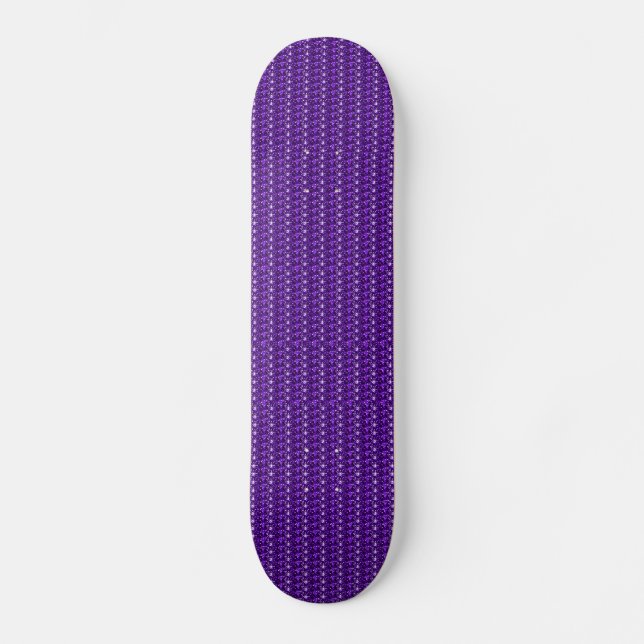 Skateboard lila glitter (Framsida)