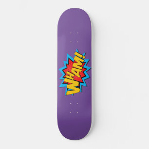 Skateboard! Lila Mini Skateboard Bräda 18,5 Cm