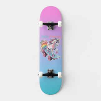 Skateboard lilla prinsessa