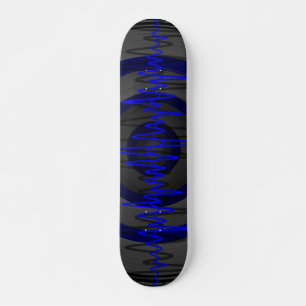 Skateboard Ljud Blue Mörk Bräda 19,5 Cm