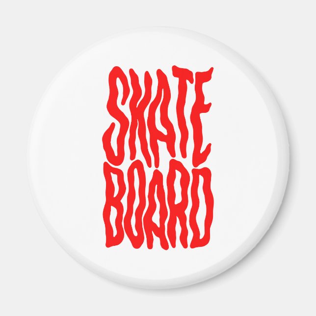 Skateboard Magnet (Framsidan)