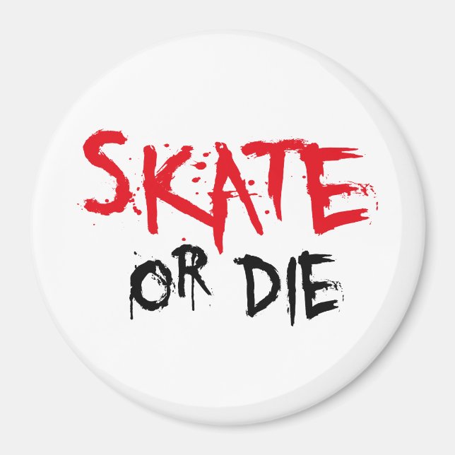 skateboard magnet (Framsidan)