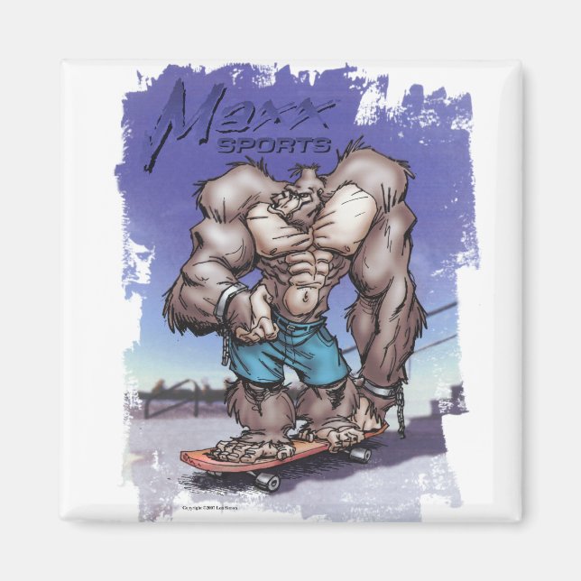 Skateboard Maxx Magnet (Framsidan)