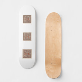 Skateboard med design från Papua Nya Guinea