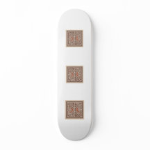 Skateboard med design från Papua Nya Guinea