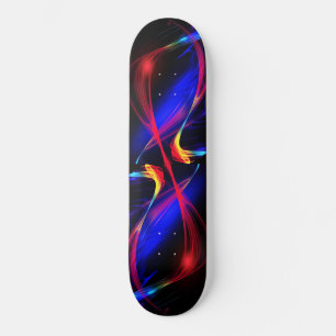 Skateboard med färgad Ljus