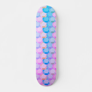 Skateboard med färgämnen