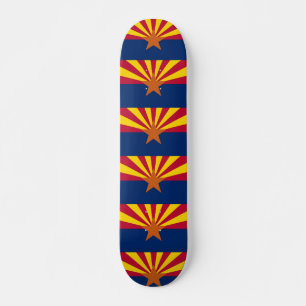 Skateboard med flagga av Arizona Bräda 20,5 Cm