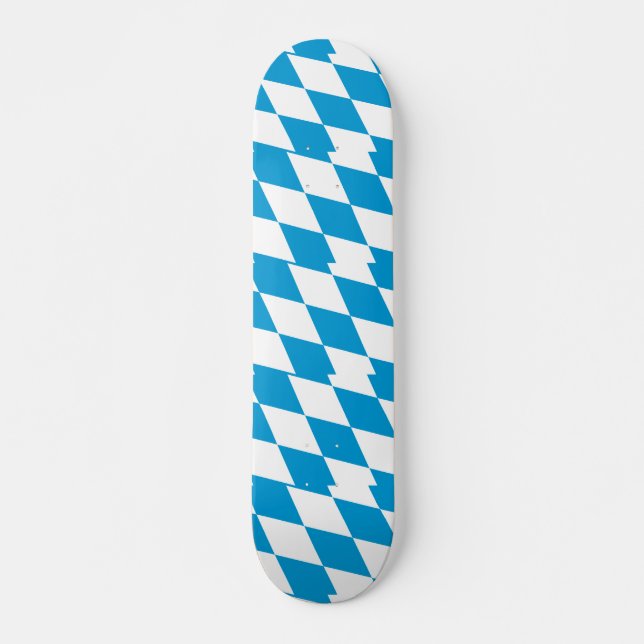 Skateboard med flagga av Bayern (Framsida)