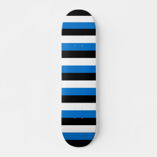 Skateboard med flagga av Estland