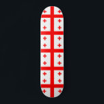 Skateboard med flagga av Georgien<br><div class="desc">Lägg till en liten bit georgiskt pride till din åktur med vår exklusiv-skateboard med flagga Georgien! Skateboard, som byggts upp med stor noggrannhet, är mer än bara en funktionell fråga. Den är en firande av Georgiens kulturarv och kulturella pride. Den sjudande designen visningar den georgiska flagga, skapar den här skateboard...</div>