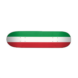 Skateboard med flagga av Italien