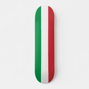 Skateboard med flagga av italien bräda 19,5 cm