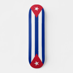 Skateboard med flagga av Kuba Bräda 20 Cm