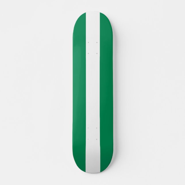 Skateboard med flagga av Nigeria (Framsida)