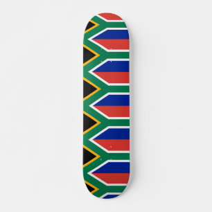 Skateboard med flagga av sydlig Afrika Bräda 20 Cm