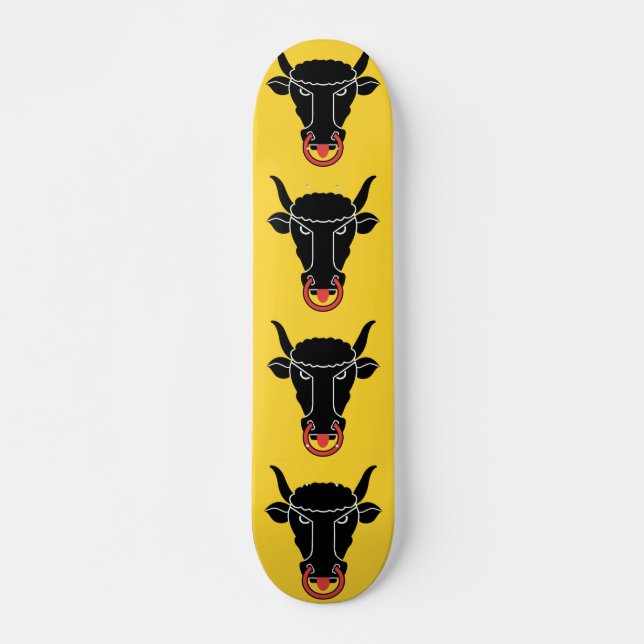 Skateboard med flagga från Uri, Schweiz (Framsida)