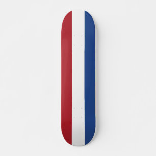 Skateboard med flagga Nederländerna Bräda 20,5 Cm