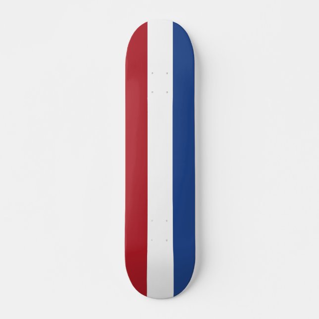 Skateboard med flagga Nederländerna Bräda 20,5 Cm (Framsida)