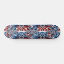 Skateboard med Fransk Färg Design