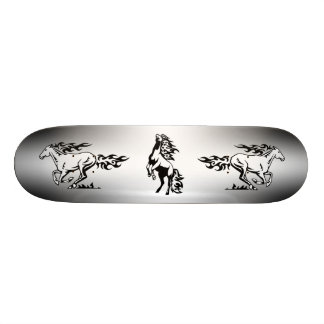 Skateboard med hästar bräda 19,5 cm