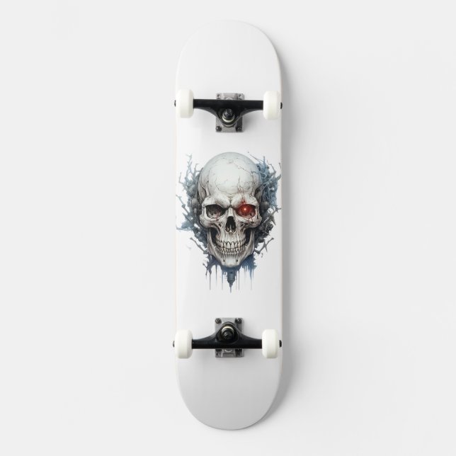Skateboard med kompass (Framsida)