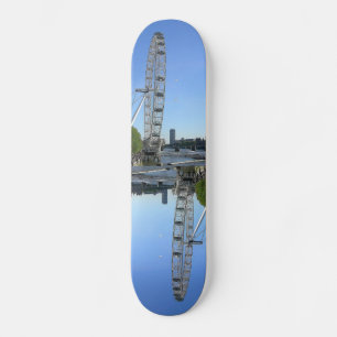 Skateboard med London Öga Ferris Wheel