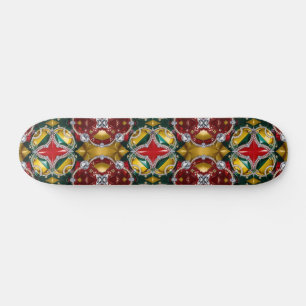 Skateboard med Los Angeles Färg Design Design