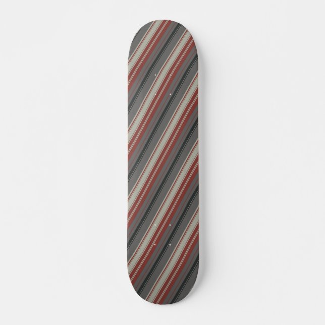 Skateboard med mycket Coola och färgade former (Framsida)