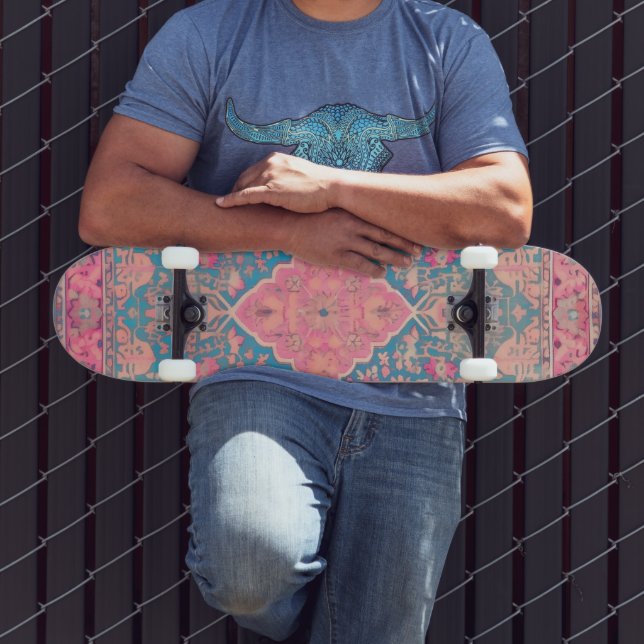 Skateboard med persiskt mönster  (Utomhus 3)
