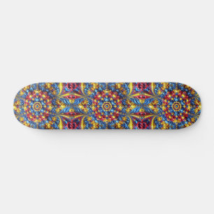 Skateboard med rumänsk Färg Design