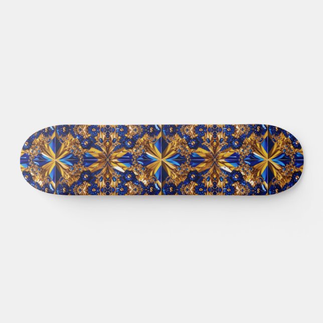 Skateboard med Sverige Färg Design (Horz)