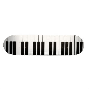 Skateboard med tangentborddesign bräda 19,5 cm