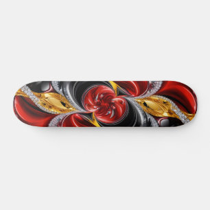 Skateboard med tyska Färg-design