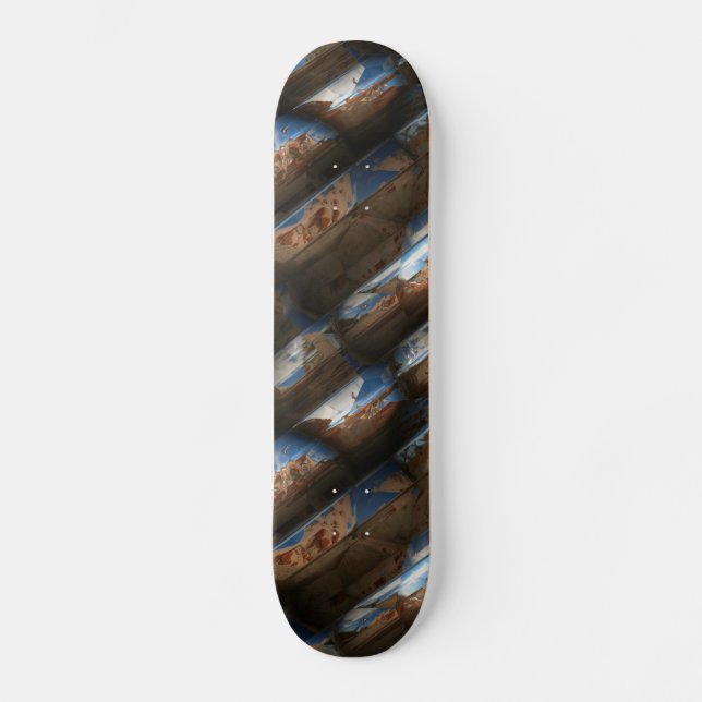 Skateboard Metall Art 2-5 Bräda 20 Cm (Framsida)