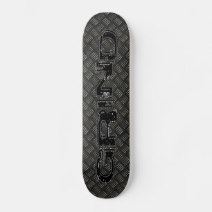 Skateboard Metall Mönster