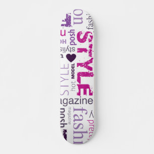 Skateboard Mode Model Stil Beauty Old school