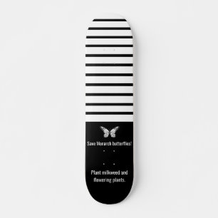 Skateboard monarch butterfly