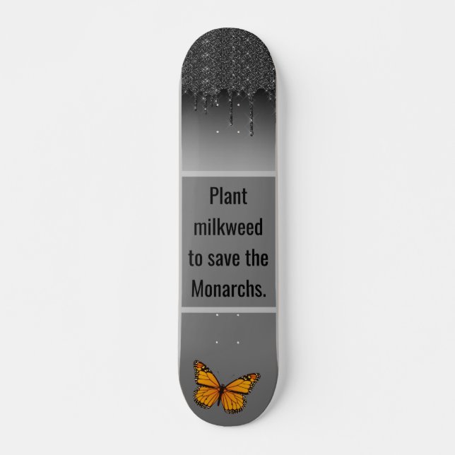 Skateboard monarch butterfly (Framsida)
