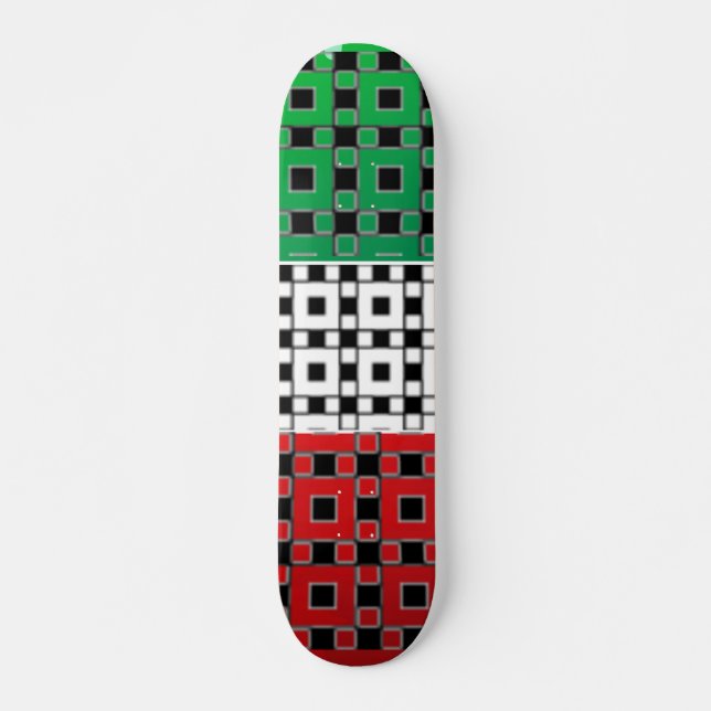 Skateboard mönster (Framsida)