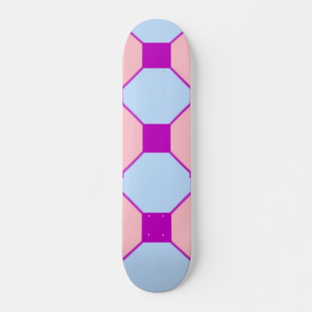 Skateboard mönster bräda 19,5 cm (Framsida)