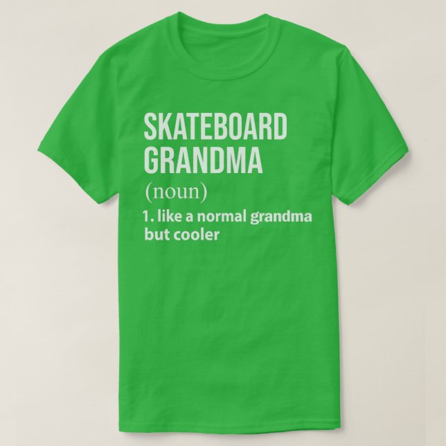 Skateboard morma som vanligt morma men coole t shirt (Design framsida)